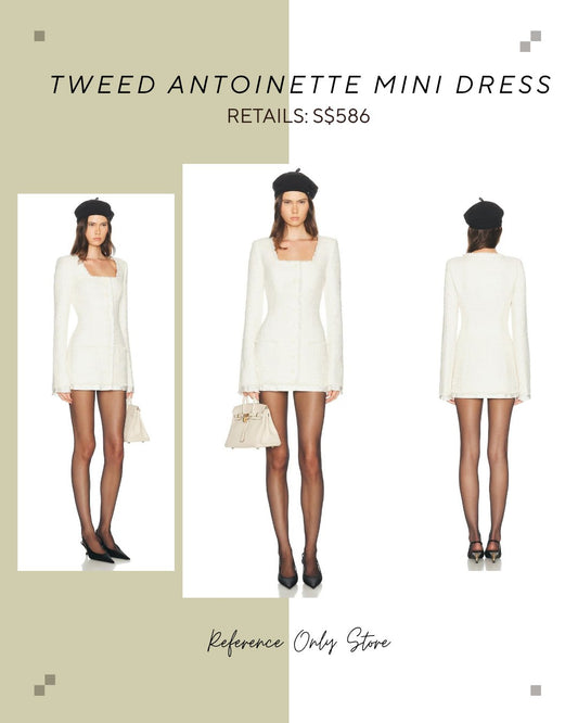 HS Tweed antoinette mini dress