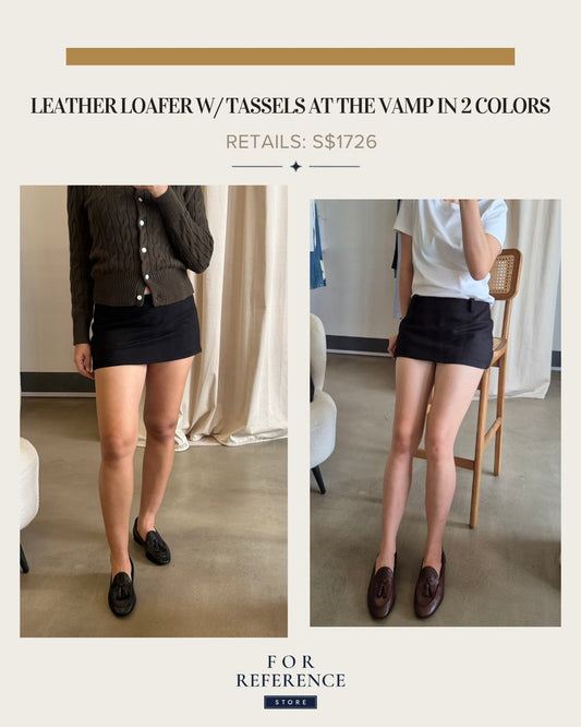 Caden leather loafers 2 colors
