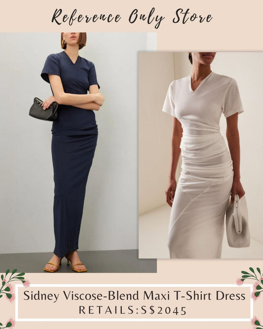 PS Sidney viscose blend maxi t shirt dress