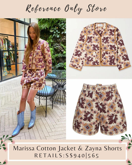CC Marissa Cotton Jacket & Shorts