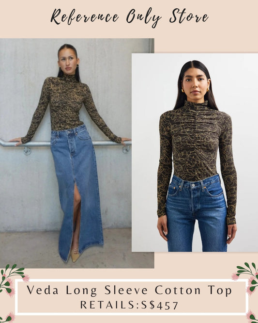 CM Veda Long Sleeve Cotton Top