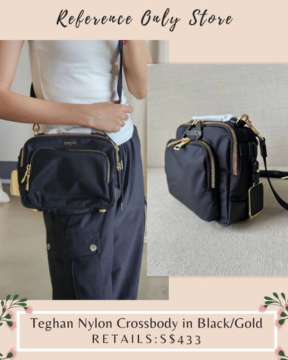 TM Teghan nylon mini bag