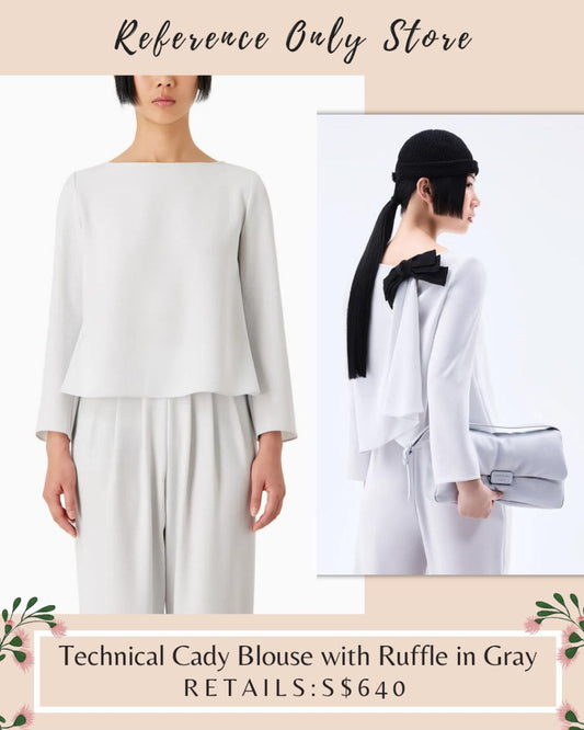 EA Technical Cady Blouse in Ruffle