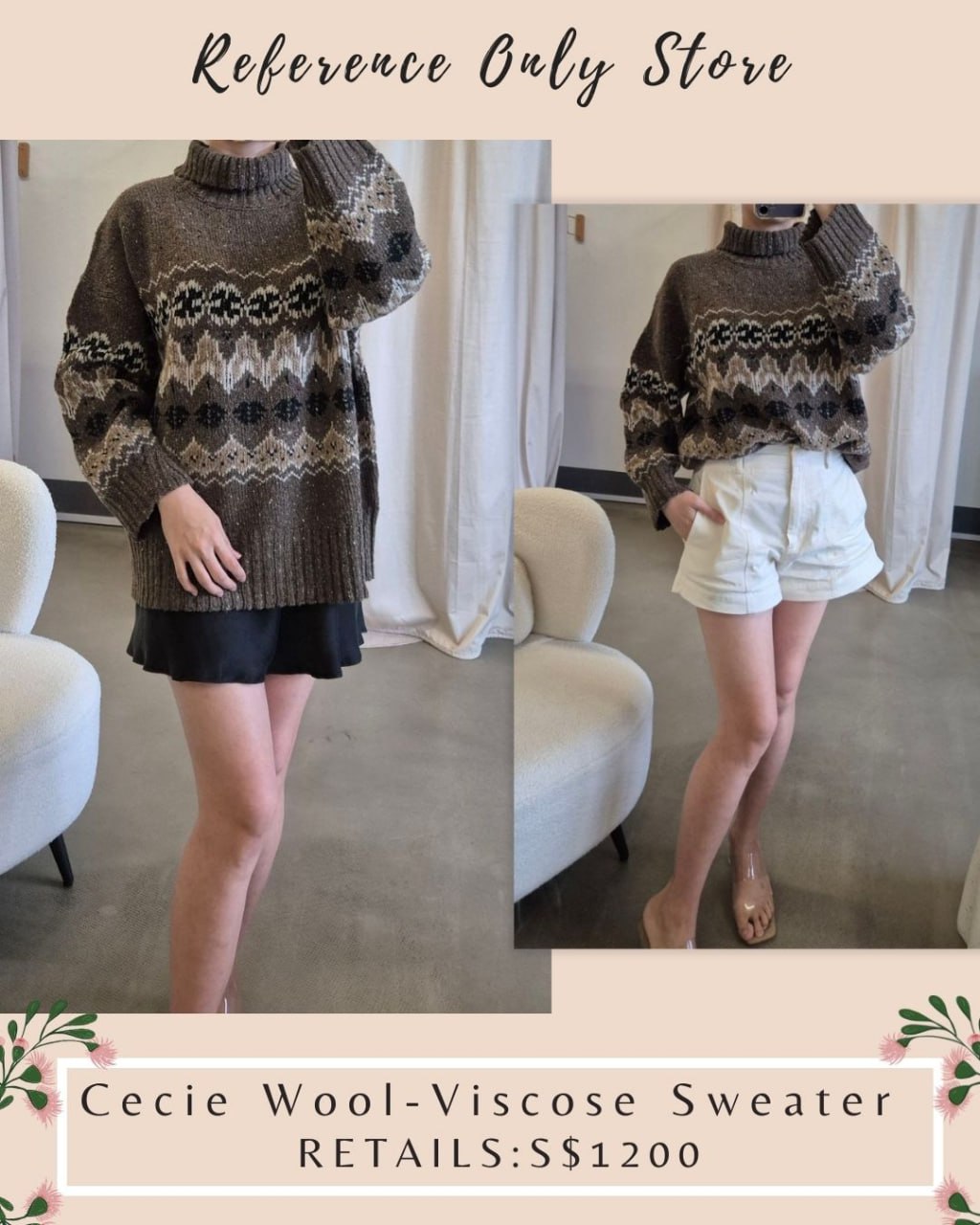 ATZ Cecie Wool viscose sweater