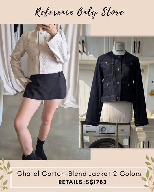 MC Chatel cotton blend jacket 2 colors