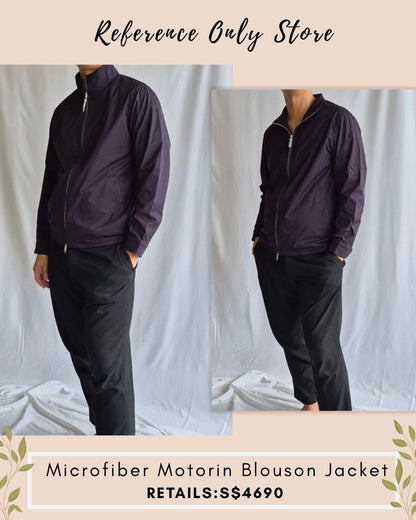 ZN Men’s Microfibre motorin blouson jacket