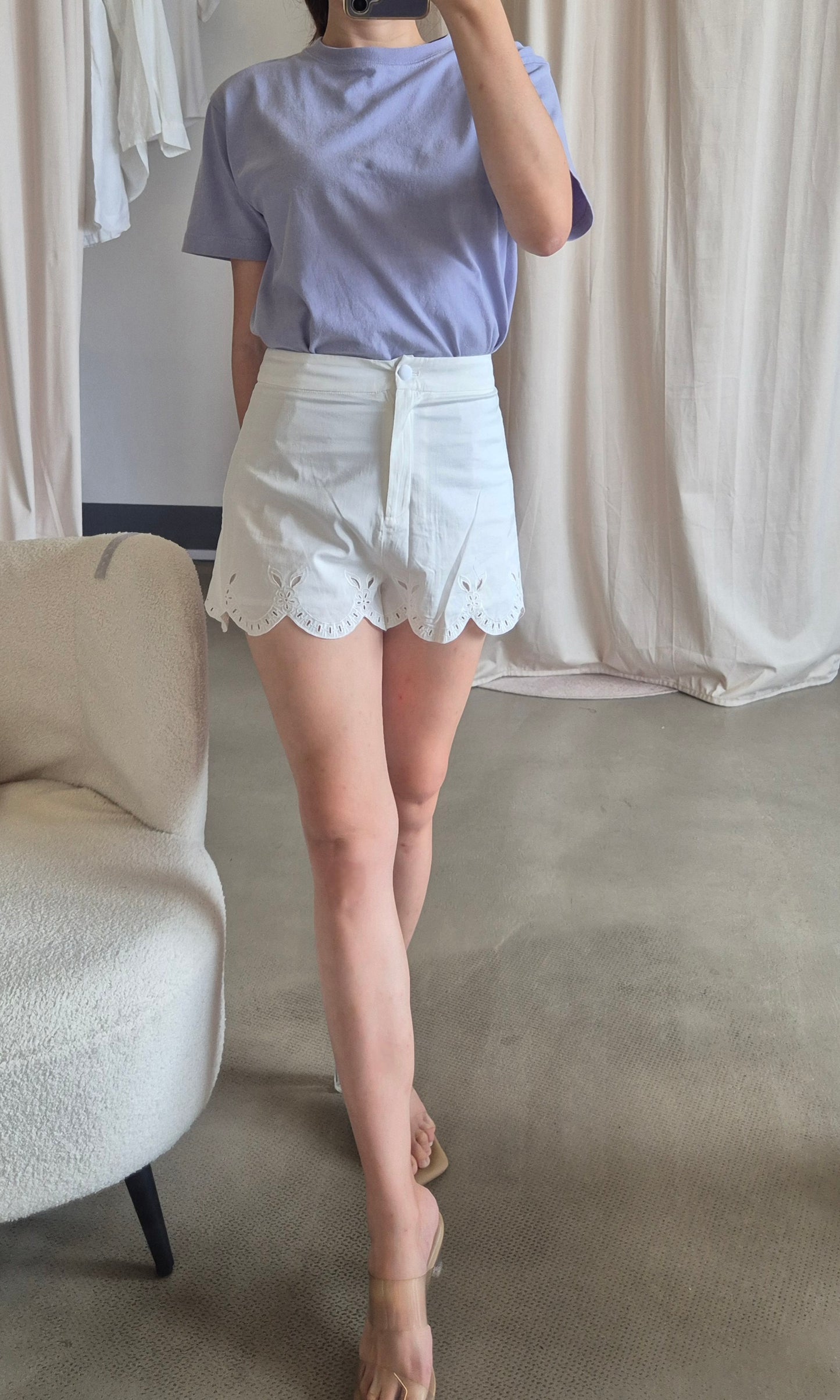Ref Valentine cotton short in 2 colors