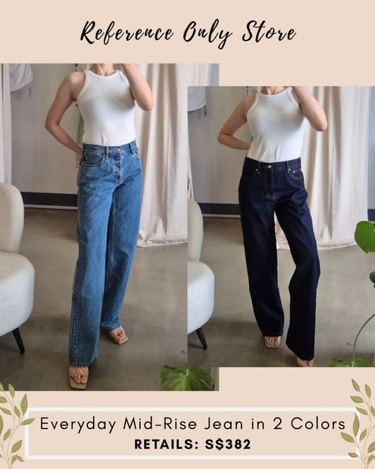 SH Everyday mid rise jean in 2 colors