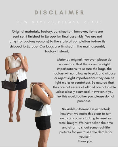 TR Terrasse leather to go bag