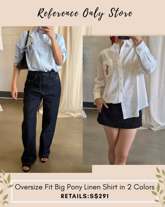 RL Long sleeve linen sport shirt
