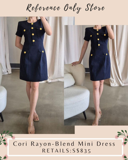 LG Cori rayon blend mini dress