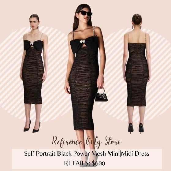 SP Power Mesh Midi | Mini Dress