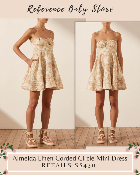 SJ Almeida Linen Mini Dress